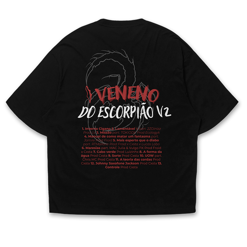 Camiseta Froid - O Veneno do Escorpião V2
